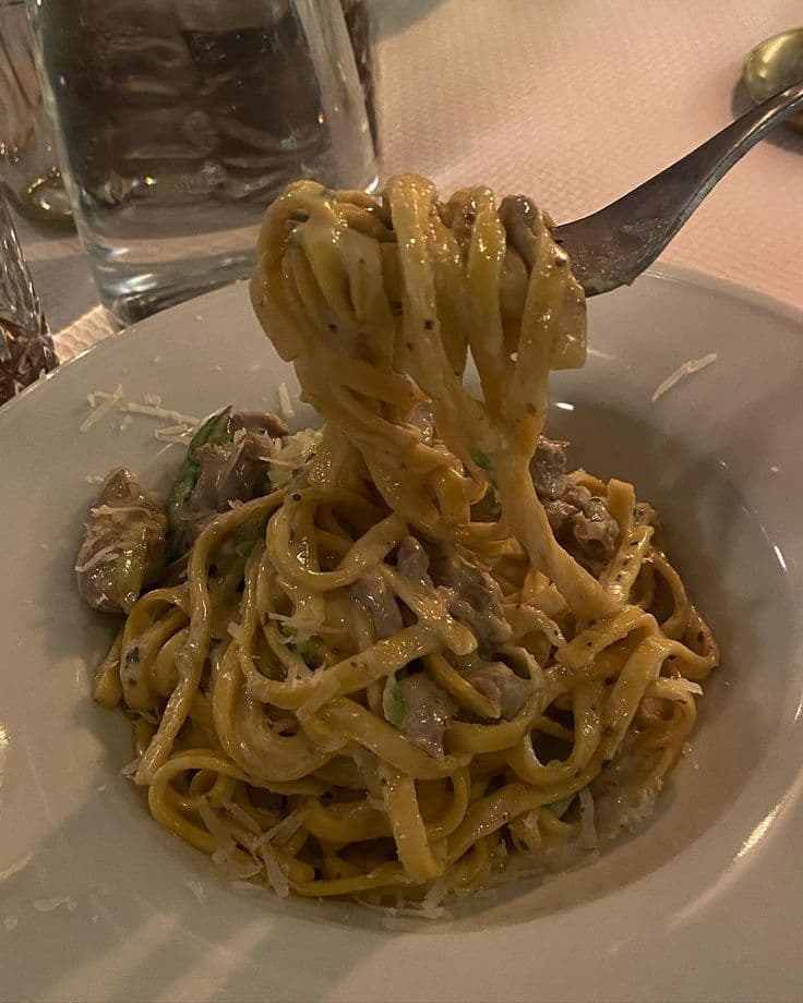 Mushroom Tagliatelle
